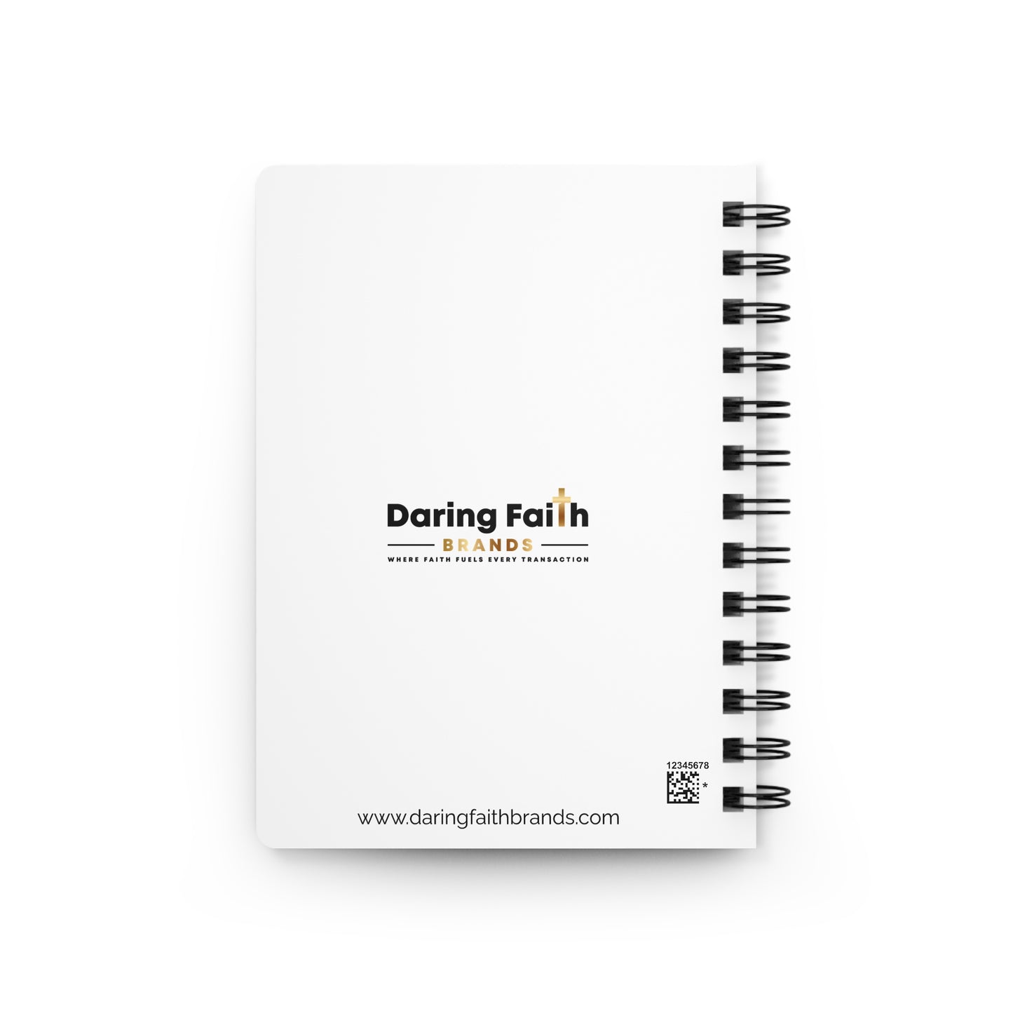 Leighton - Custom Name Meaning Journal and Poem White