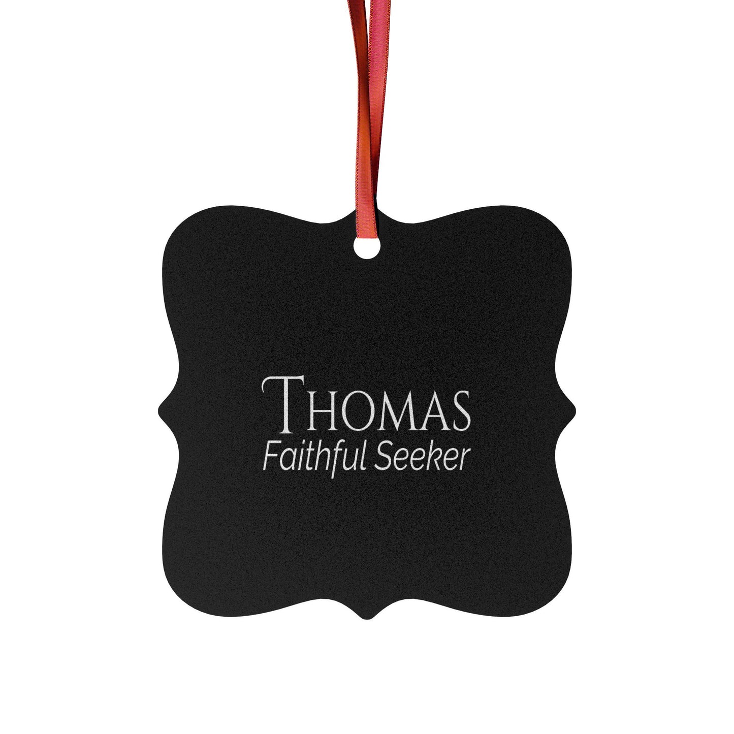 Thomas - Elegant Custom Name Meaning Ornament