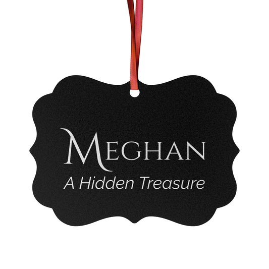 Meghan - Elegant Custom Name Meaning Ornament