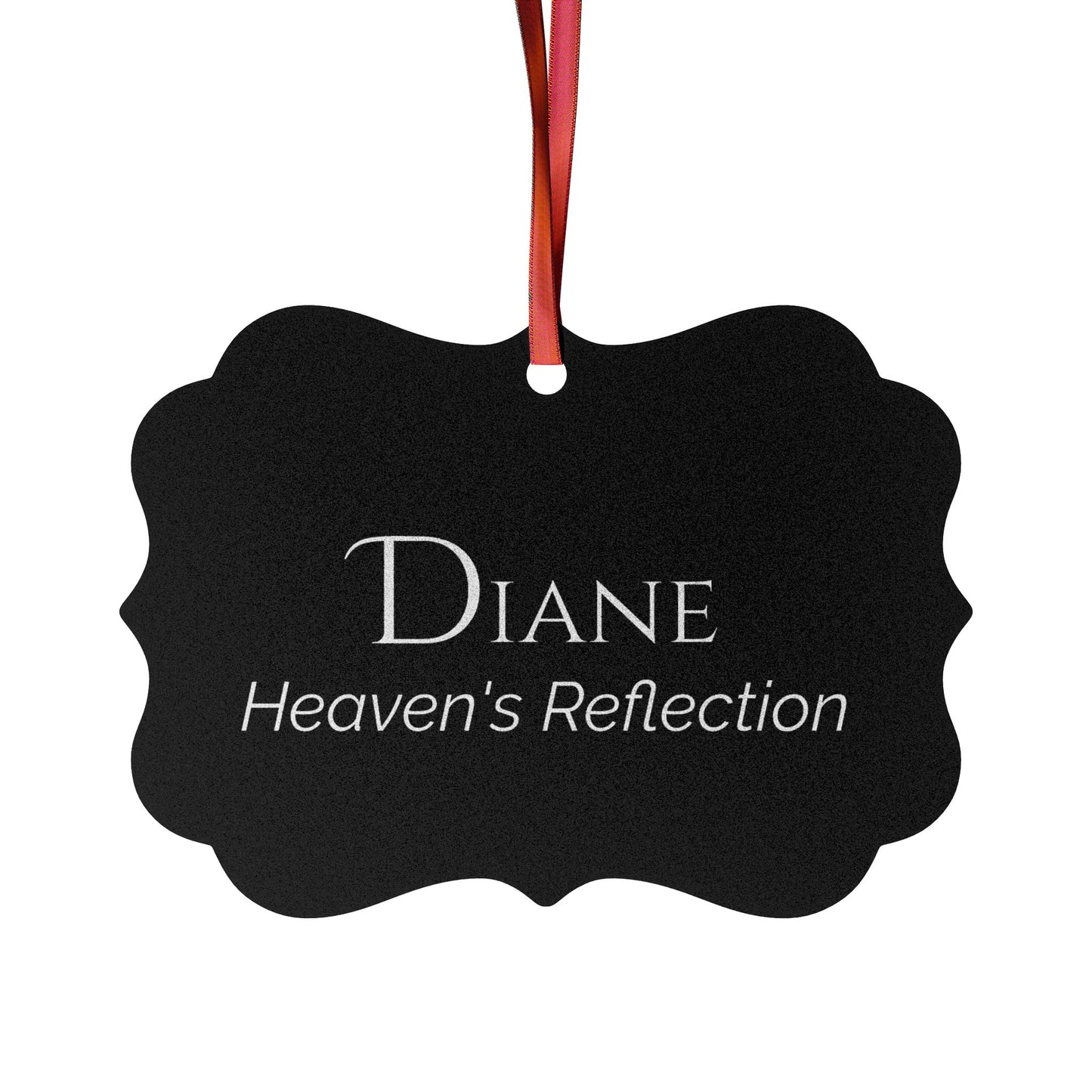 Diane - Elegant Custom Name Meaning Ornament