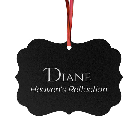 Diane - Elegant Custom Name Meaning Ornament