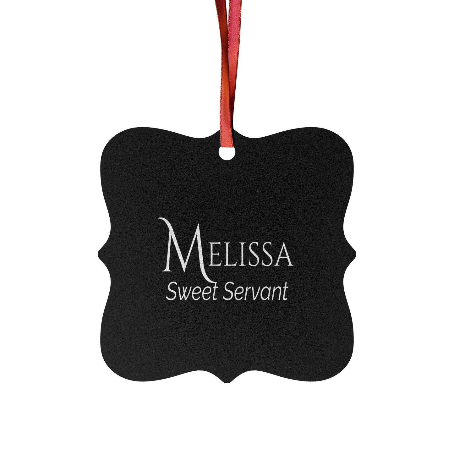 Melissa - Elegant Custom Name Meaning Ornament