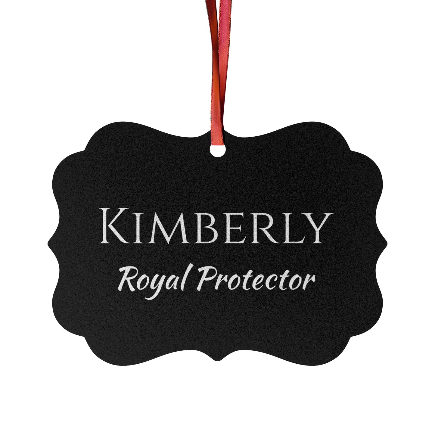 Kimberly - Elegant Custom Name Meaning Ornament