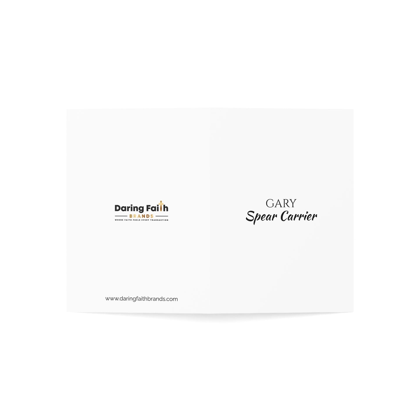 Gary - Personalized Name Meaning Card with Poem