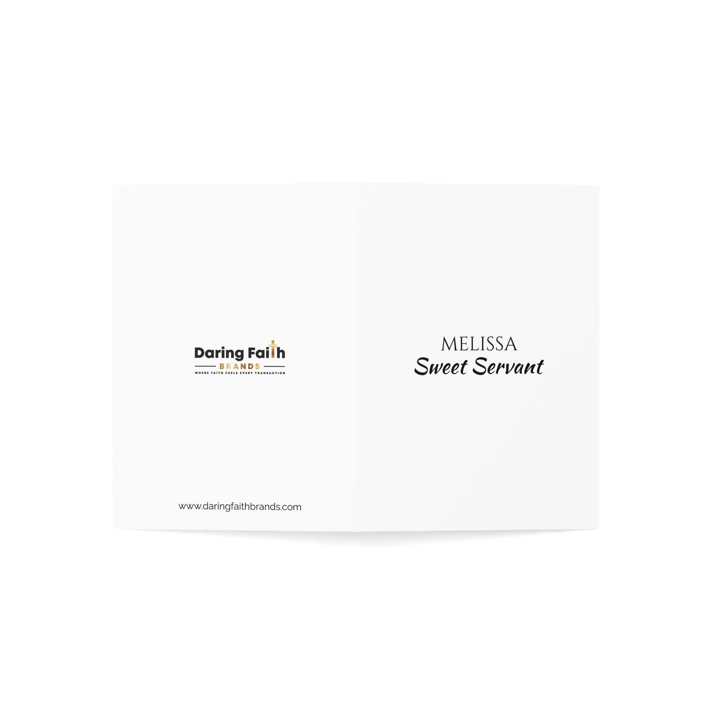 Melissa - Personalized Name Meaning Card with Poem