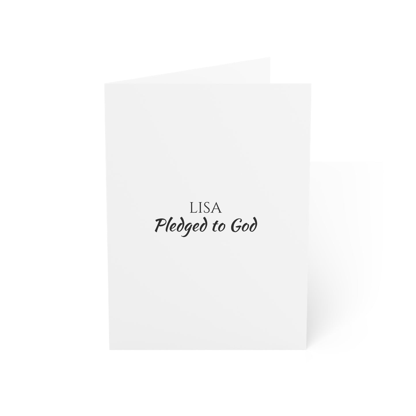 Lisa - Personalized Name Meaning Card with Poem