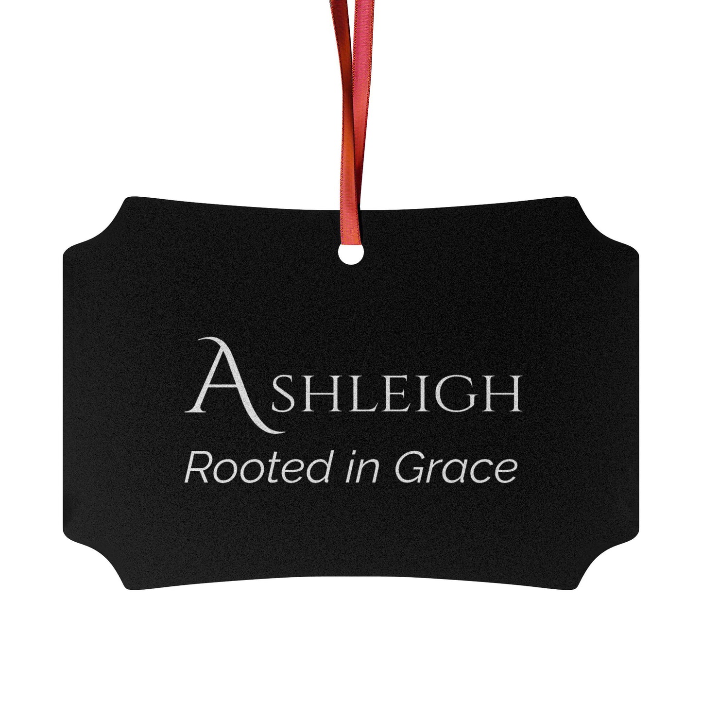 Ashleigh - Elegant Custom Name Meaning Ornament