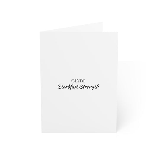 Clyde - Personalized Name Meaning Card with Poem