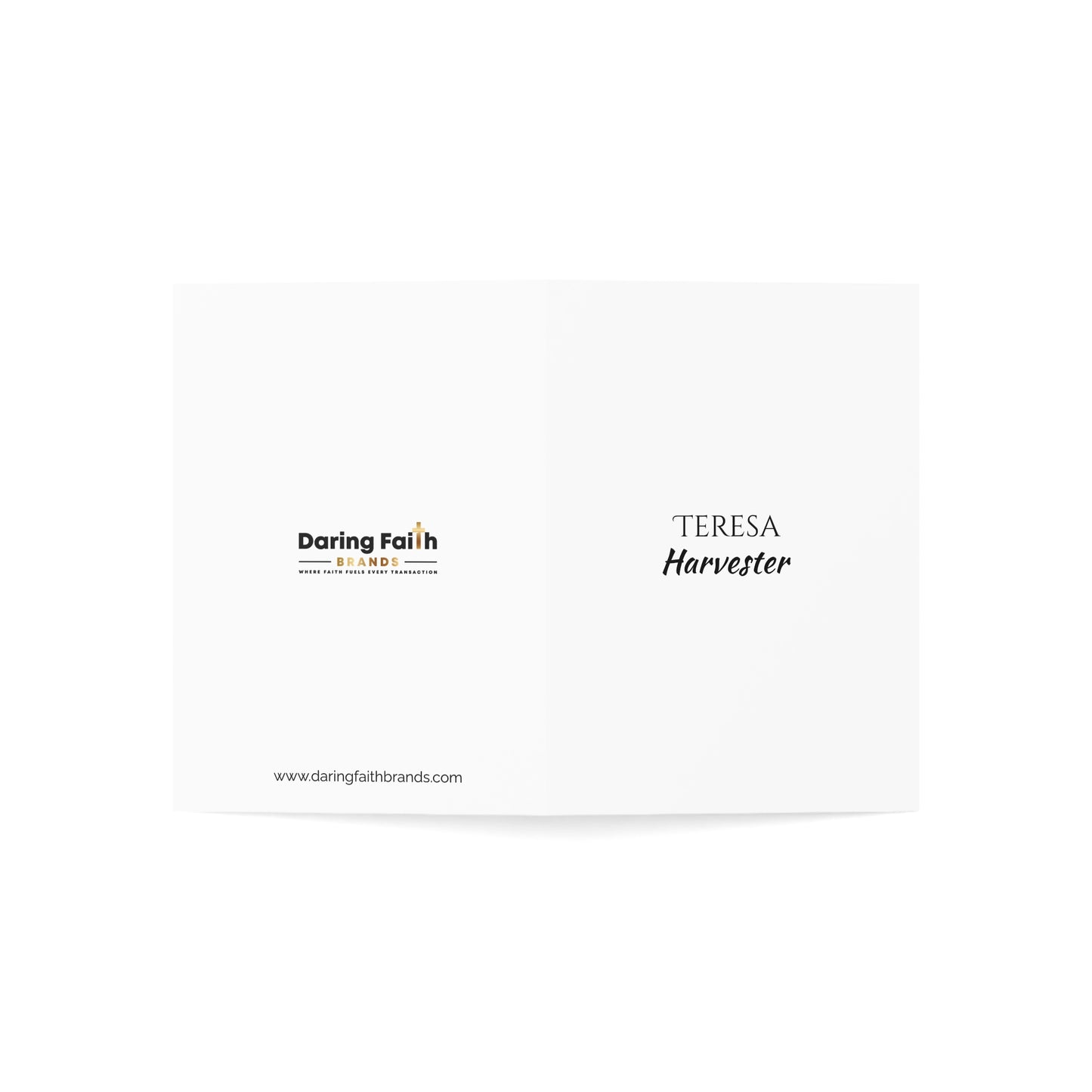 Teresa - Personalized Name Meaning Card with Poem