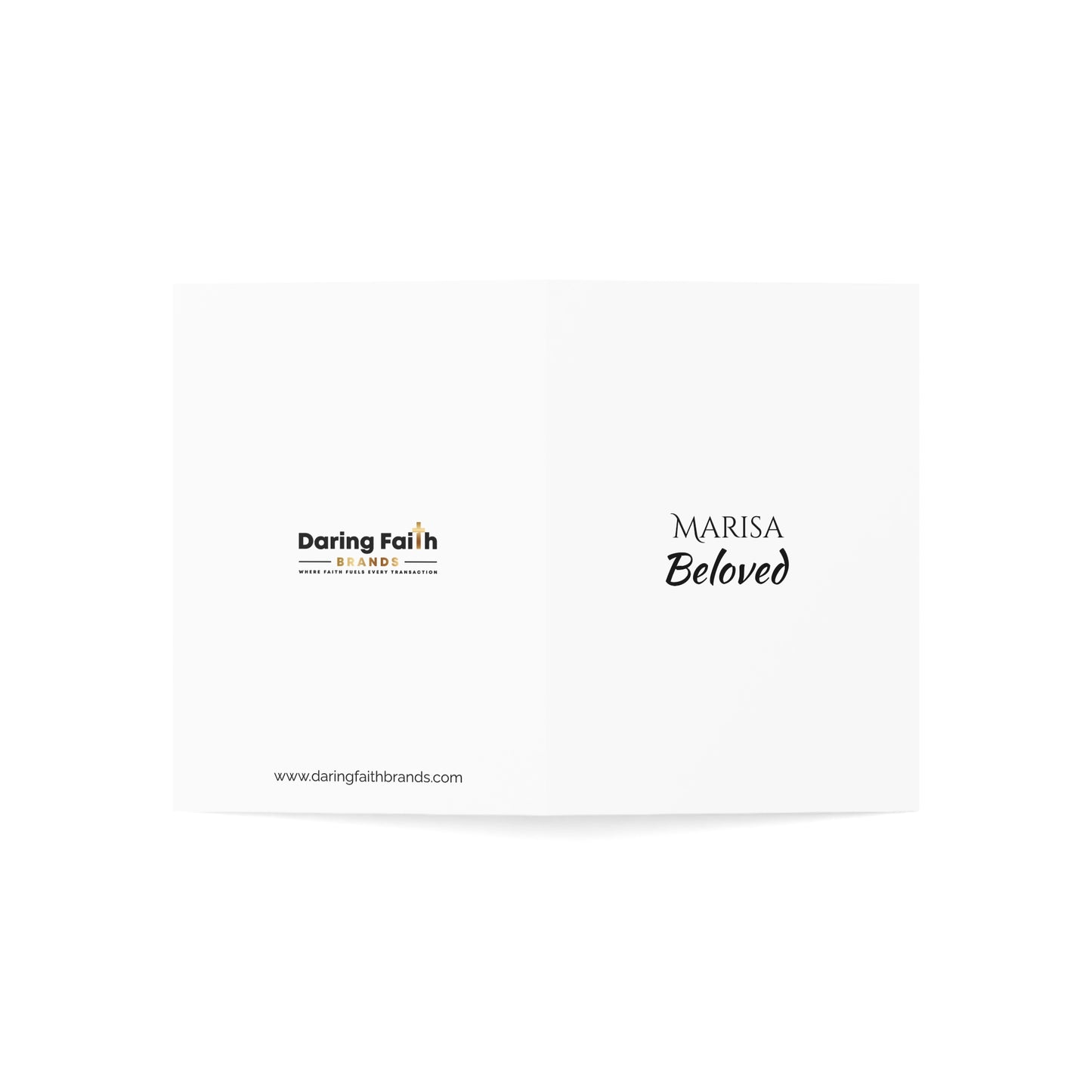 Marisa - Personalized Name Meaning Card with Poem