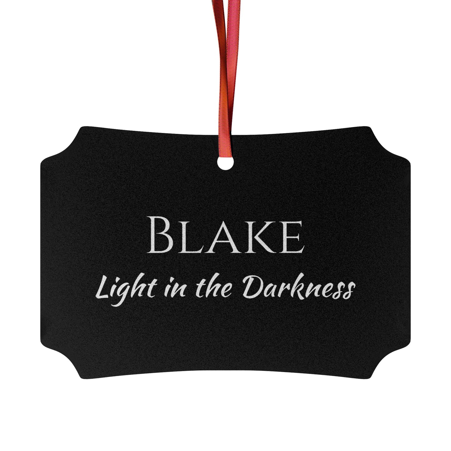 Blake - Elegant Custom Name Meaning Ornament