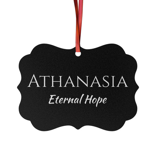 Athanasia - Elegant Custom Name Meaning Ornament