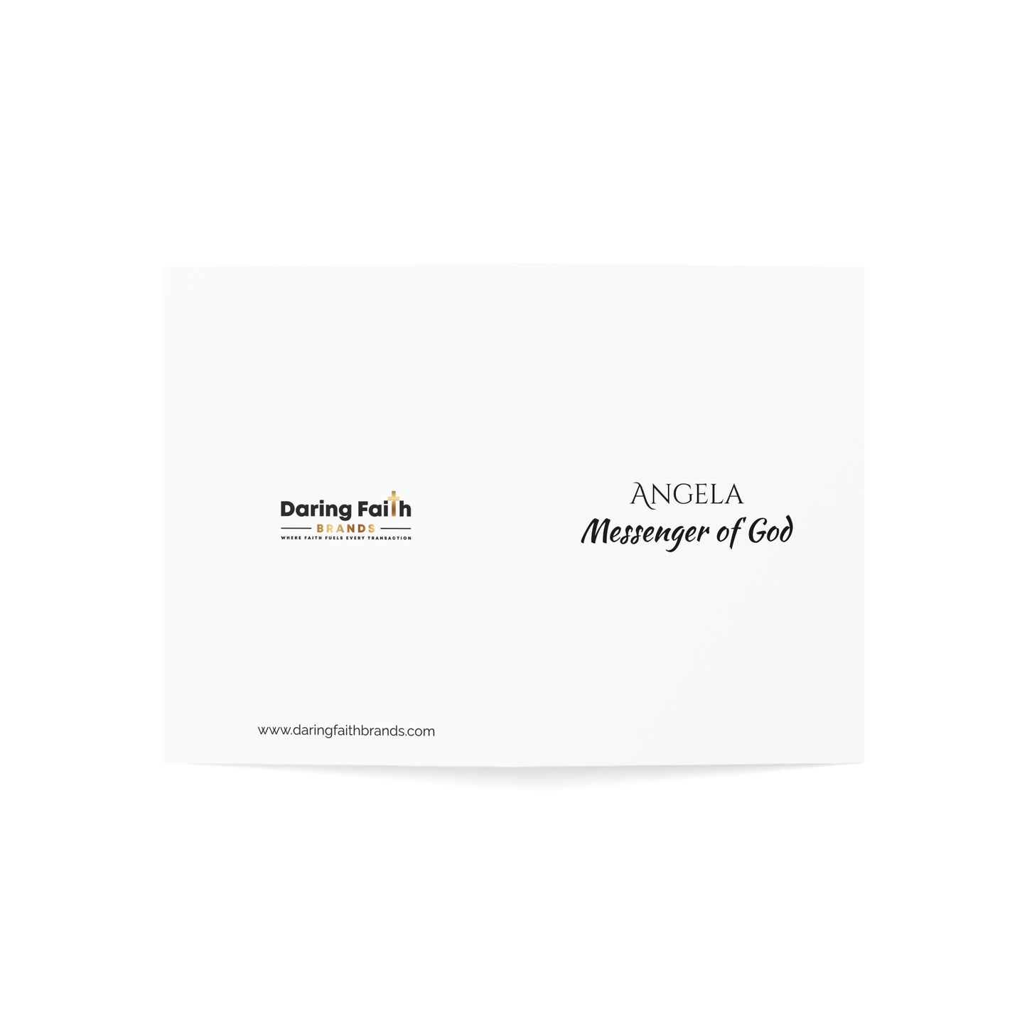 Angela - Personalized Name Meaning Card with Poem