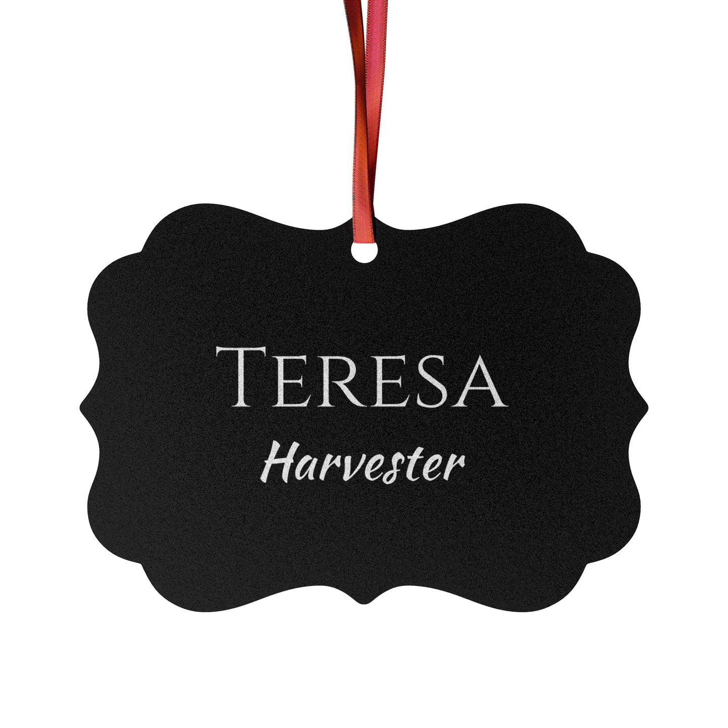 Teresa - Elegant Custom Name Meaning Ornament