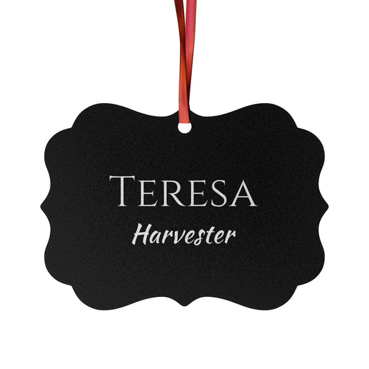 Teresa - Elegant Custom Name Meaning Ornament