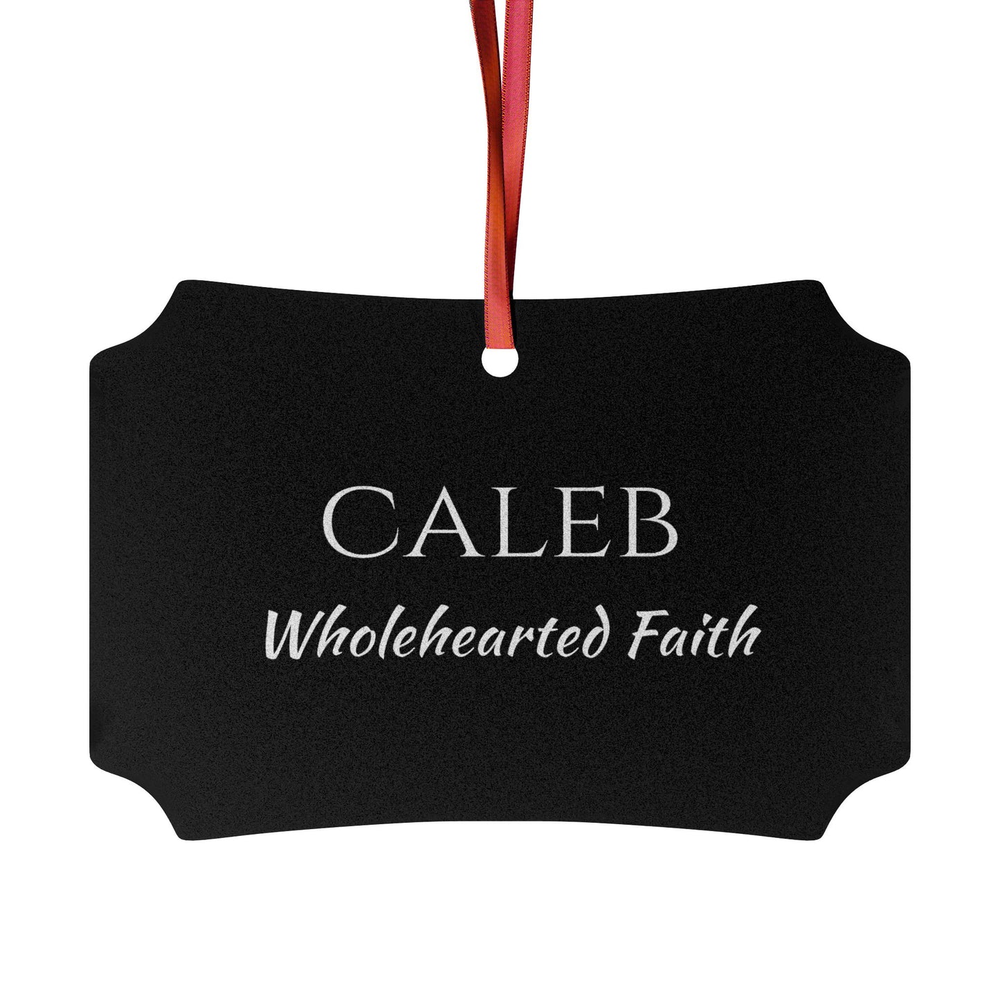 Caleb - Elegant Custom Name Meaning Ornament