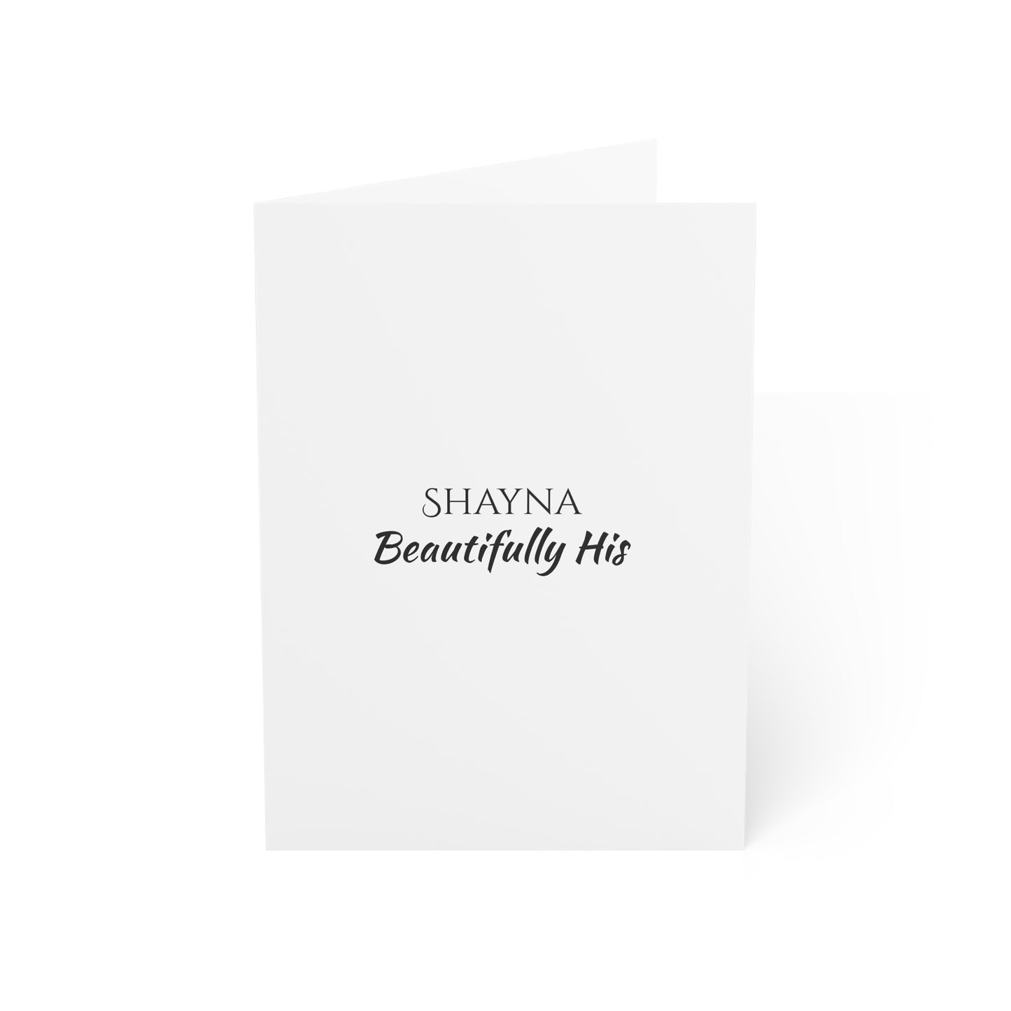 Shayna - Personalized Name Meaning Card with Poem
