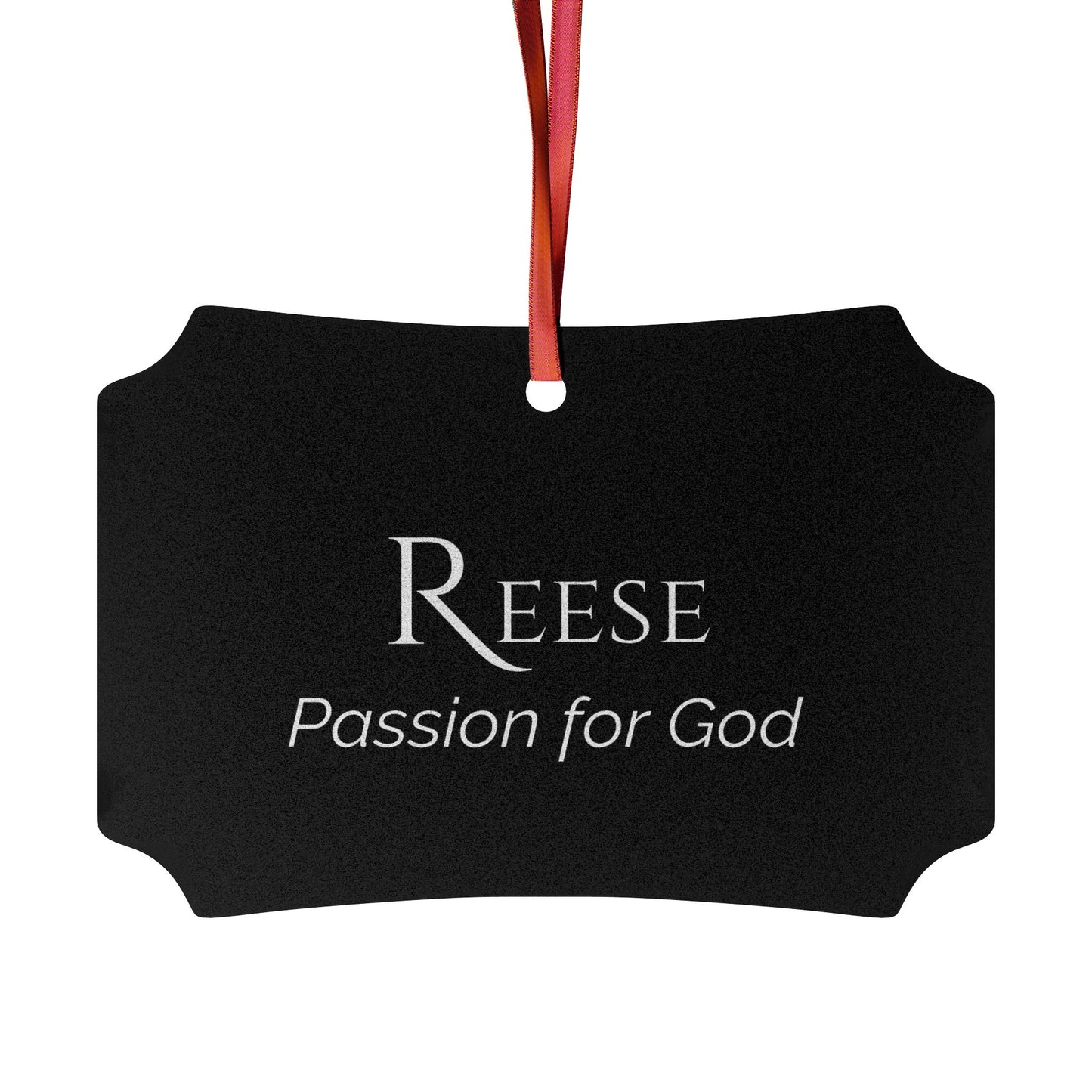 Reese - Elegant Custom Name Meaning Ornament