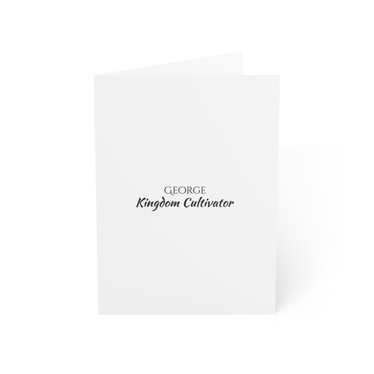 George - Personalized Name Meaning Card with Poem