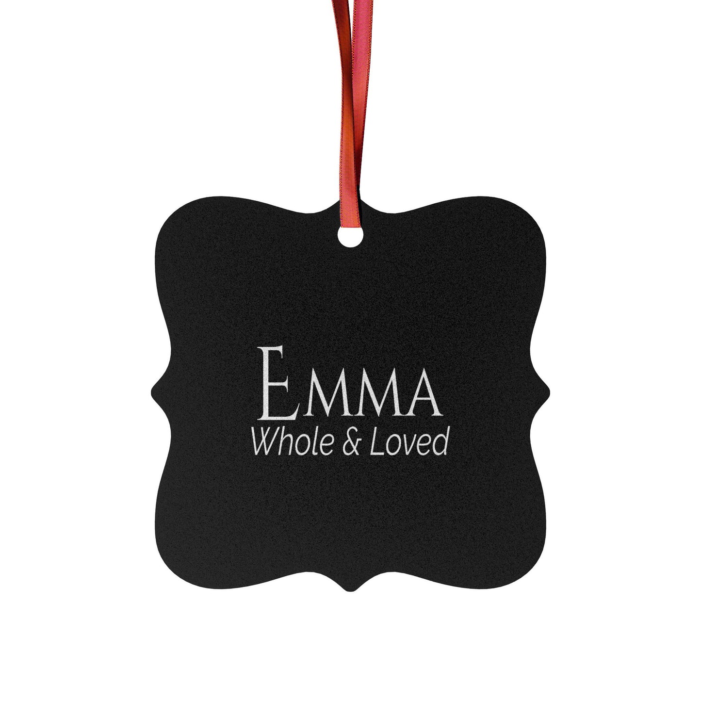 Emma - Elegant Custom Name Meaning Ornament