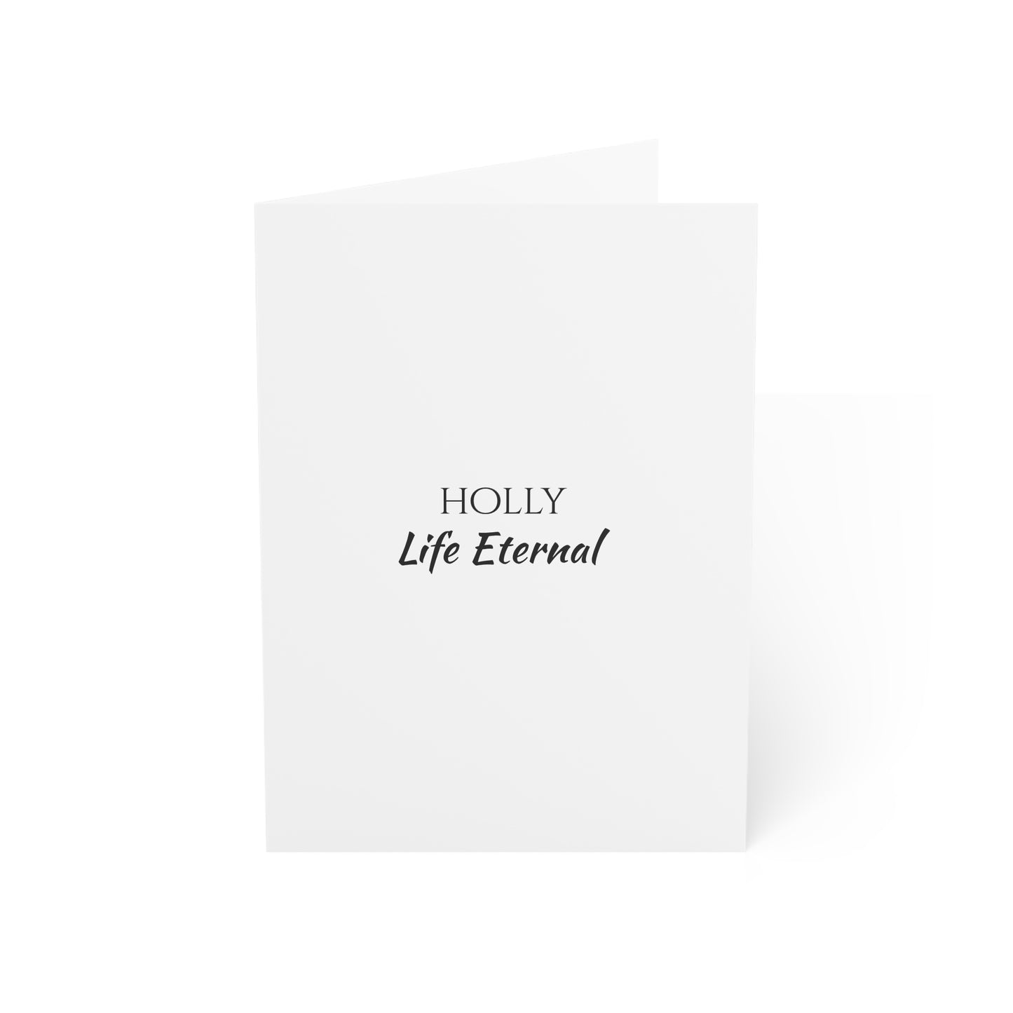 Holly - Personalized Name Meaning Card with Poem