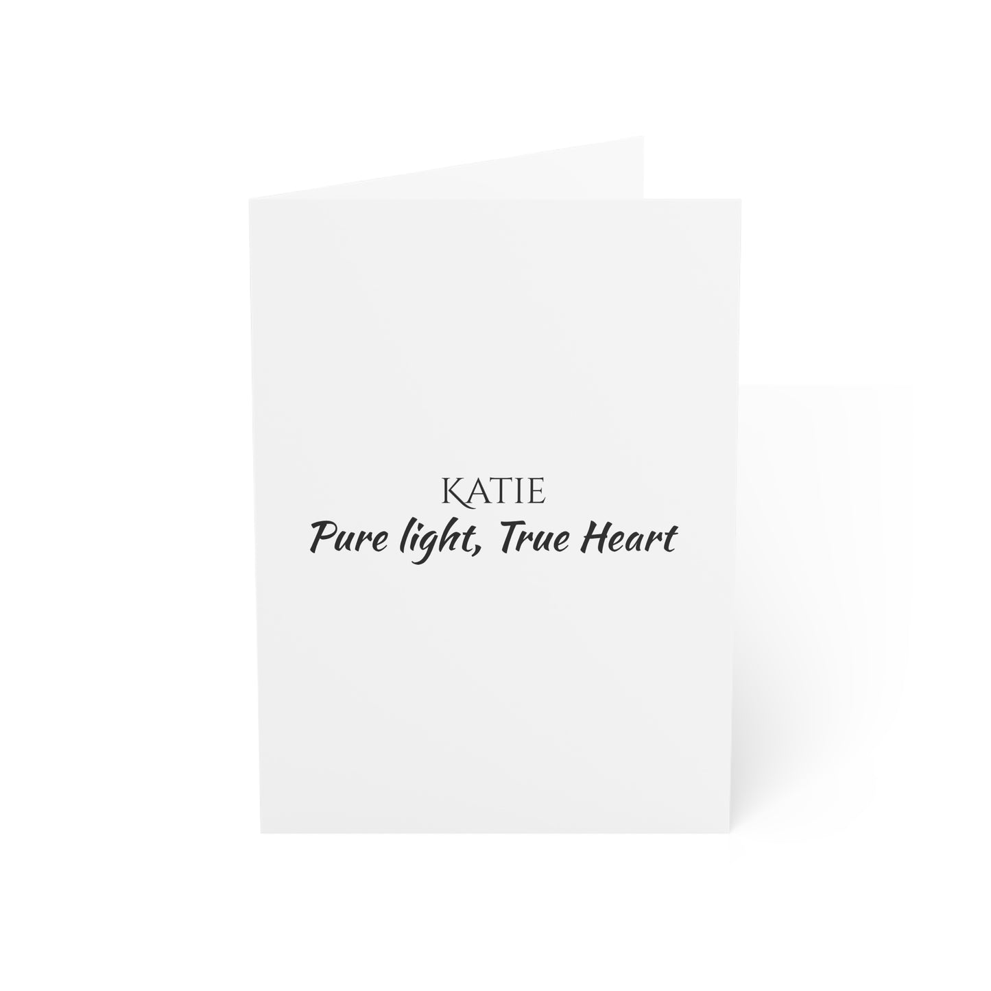Katie - Personalized Name Meaning Card with Poem