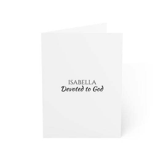 Isabella - Personalized Name Meaning Card with Poem