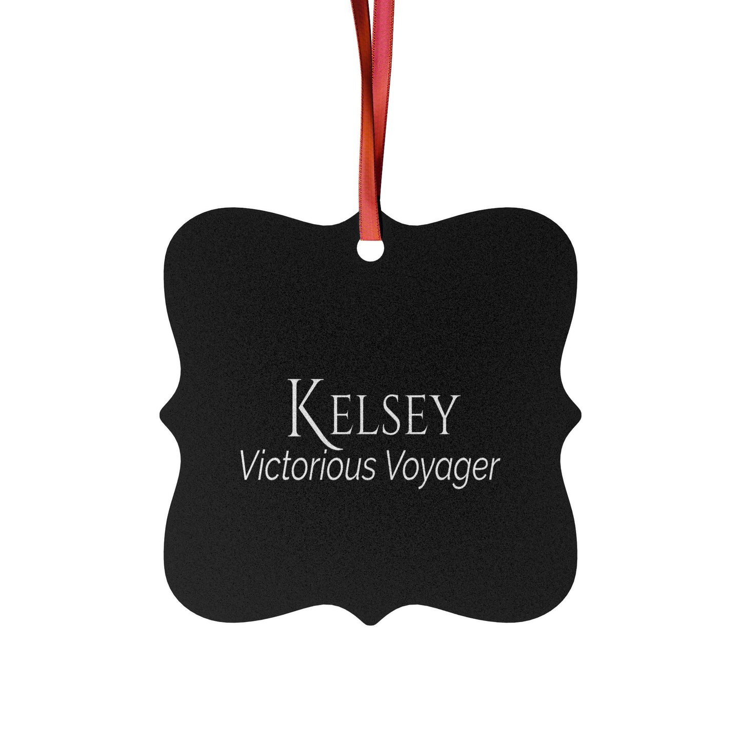 Kelsey - Elegant Custom Name Meaning Ornament