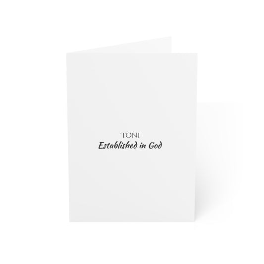 Toni - Personalized Name Meaning Card with Poem