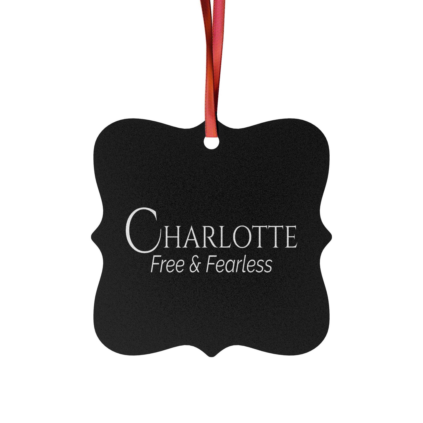 Charlotte - Elegant Custom Name Meaning Ornament
