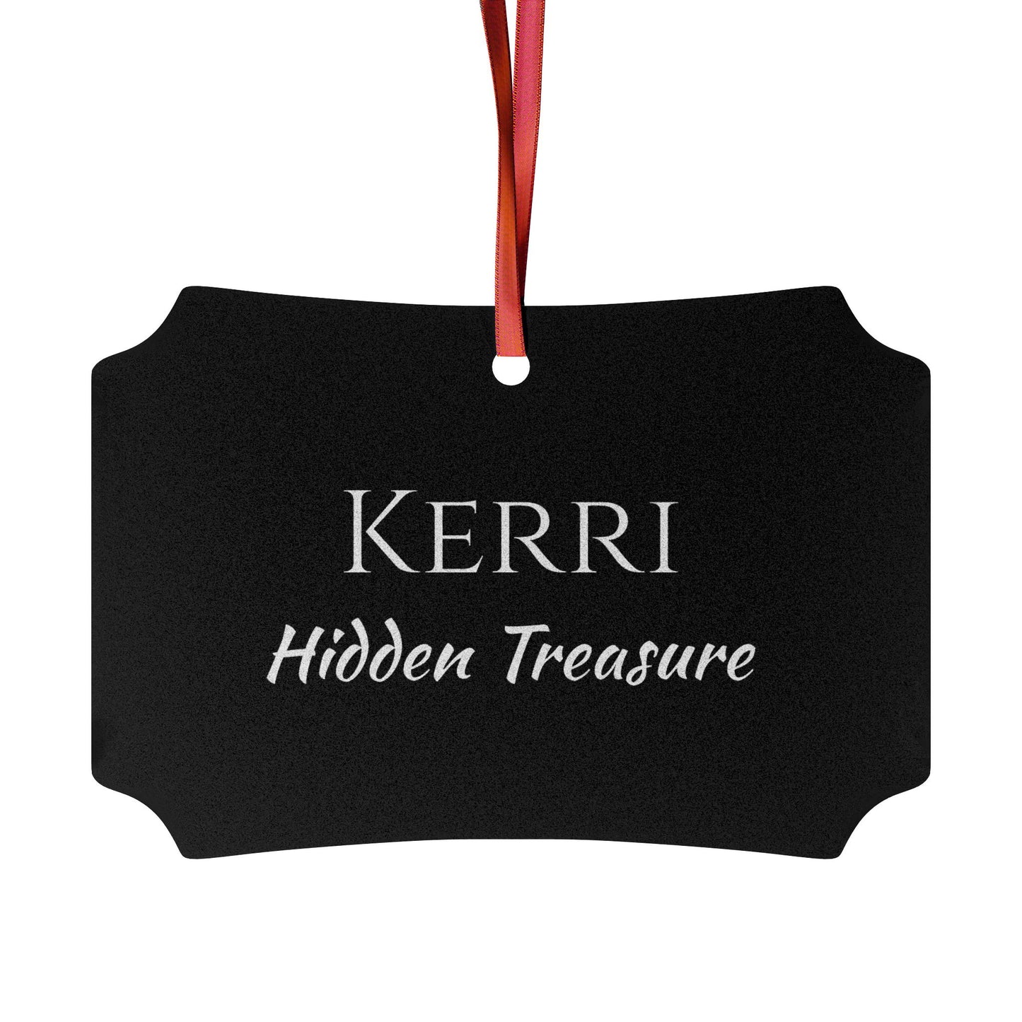 Kerri - Elegant Custom Name Meaning Ornament