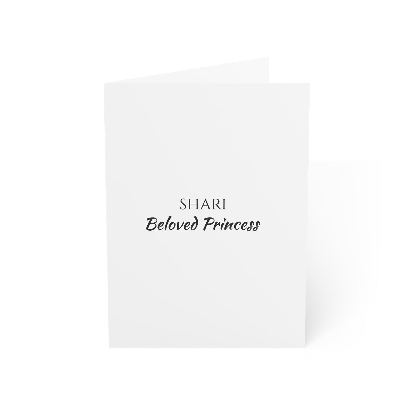 Shari - Personalized Name Meaning Card with Poem