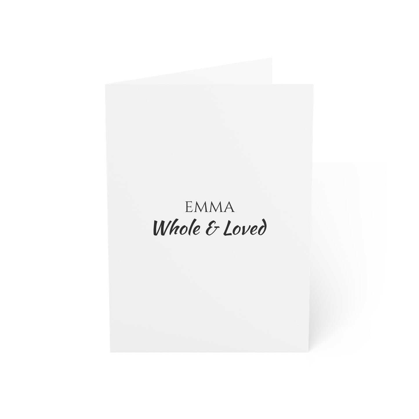 Emma - Personalized Name Meaning Card with Poem