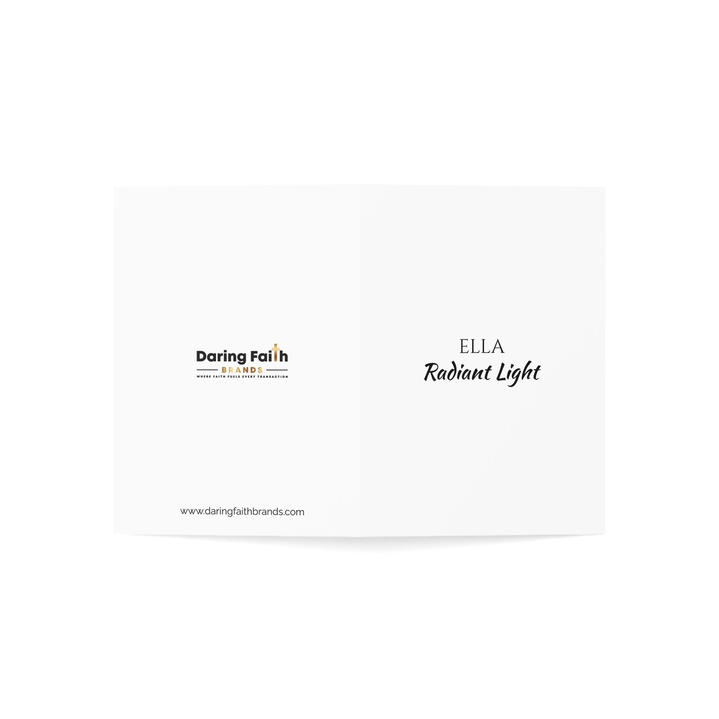 Ella - Personalized Name Meaning Card with Poem