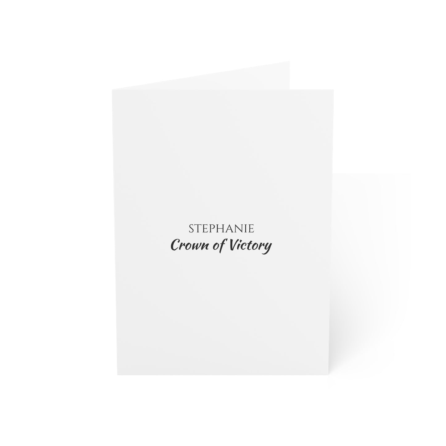 Stephanie - Personalized Name Meaning Card with Poem