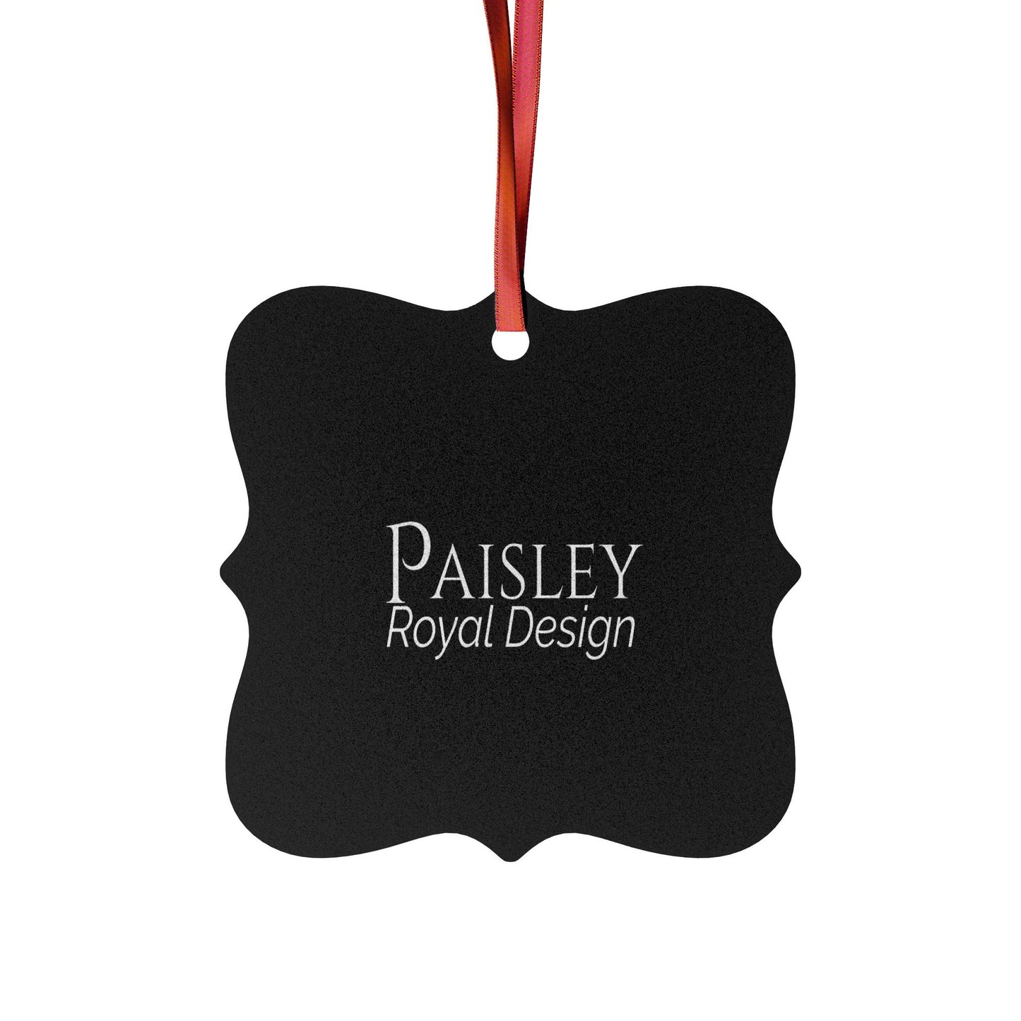 Paisley - Elegant Custom Name Meaning Ornament
