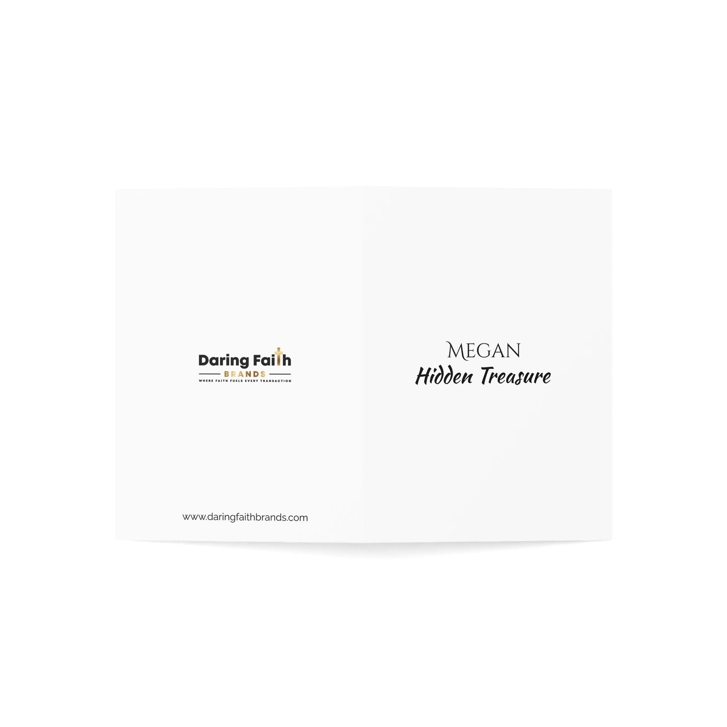 Megan - Personalized Name Meaning Card with Poem