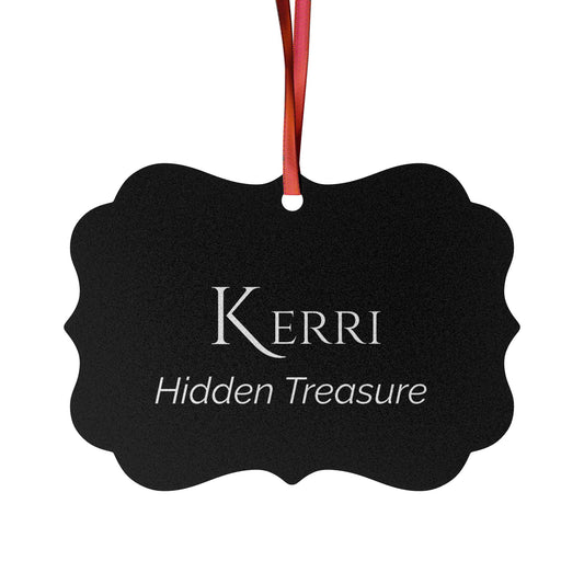 Kerri - Elegant Custom Name Meaning Ornament