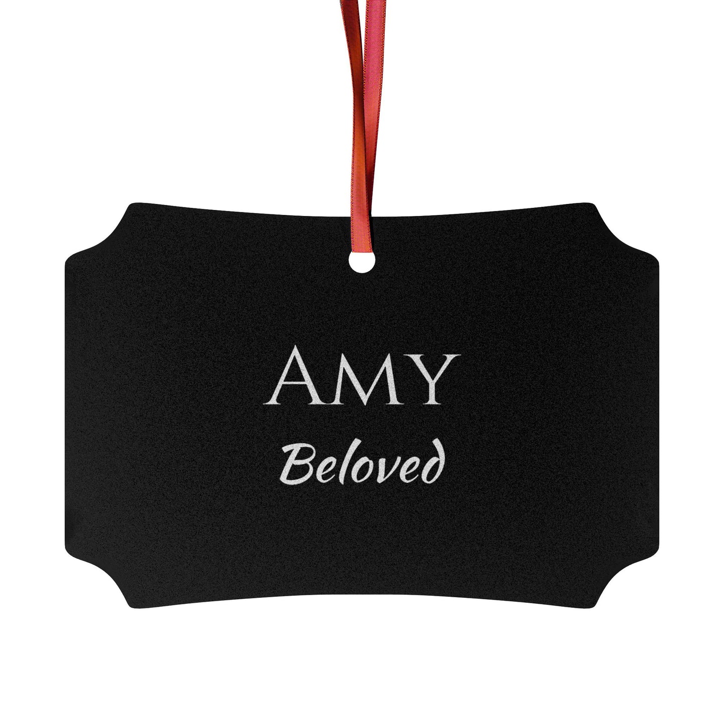 Amy - Elegant Custom Name Meaning Ornament