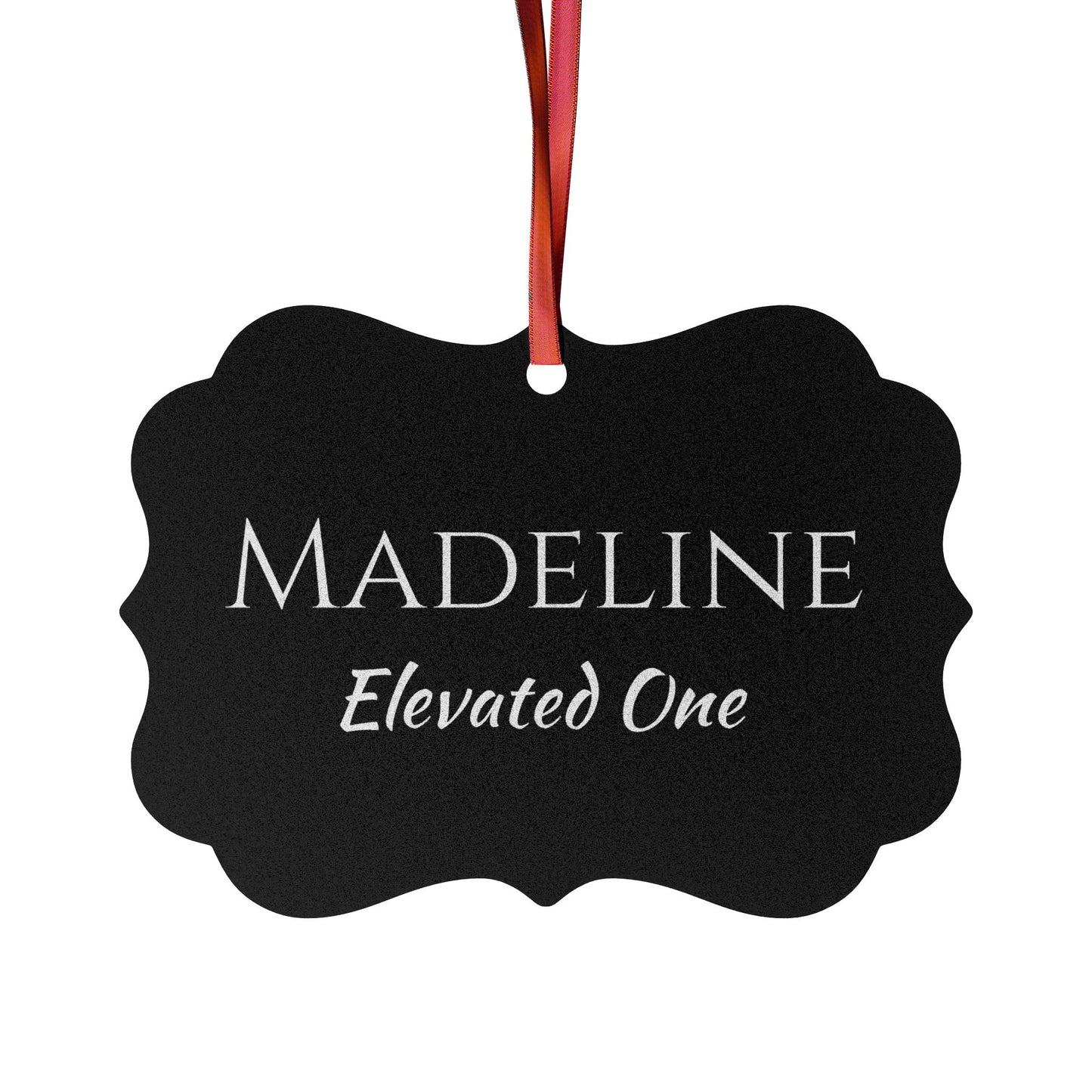 Madeline - Elegant Custom Name Meaning Ornament