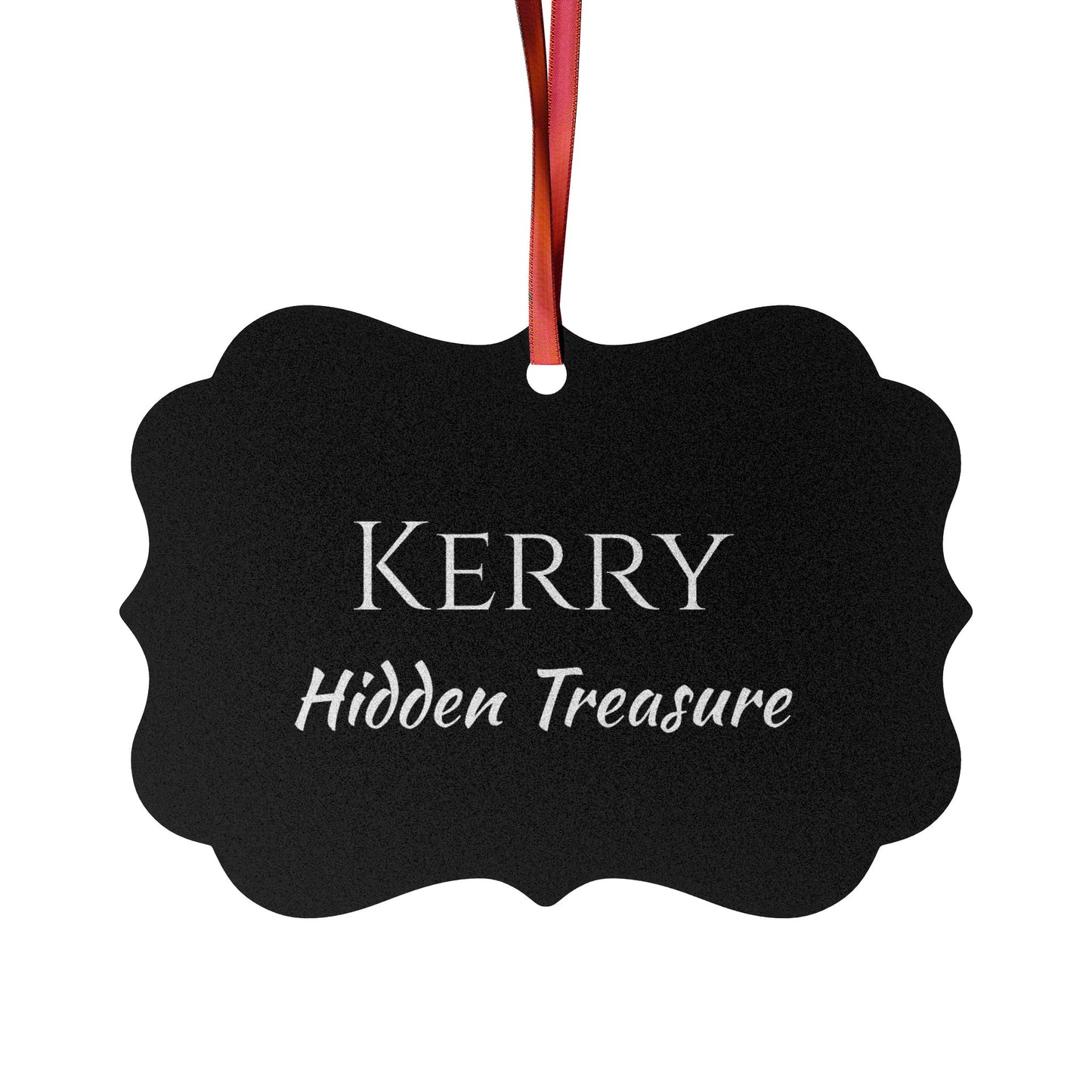 Kerry - Elegant Custom Name Meaning Ornament