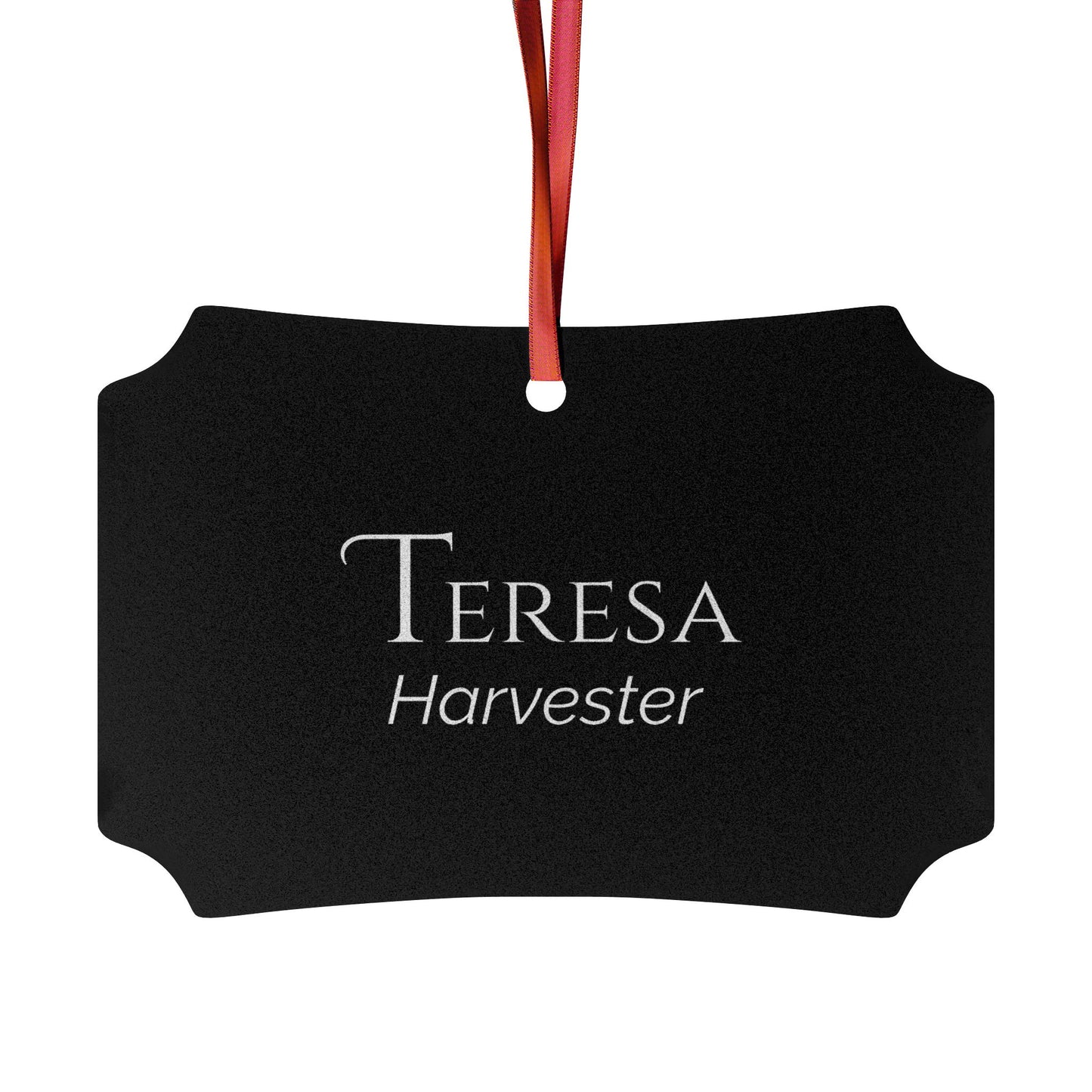 Teresa - Elegant Custom Name Meaning Ornament