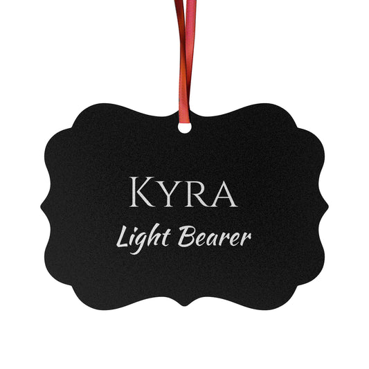 Kyra - Elegant Custom Name Meaning Ornament