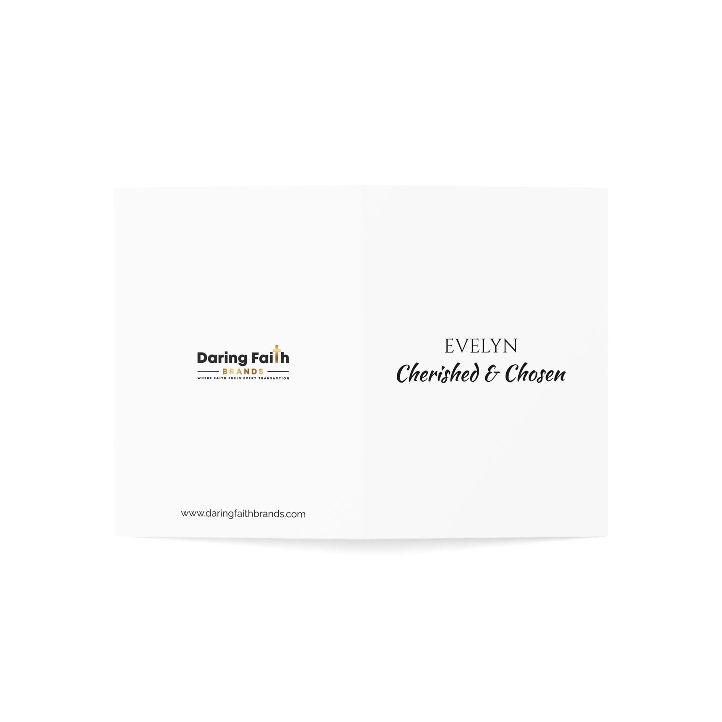 Evelyn - Personalized Name Meaning Card with Poem