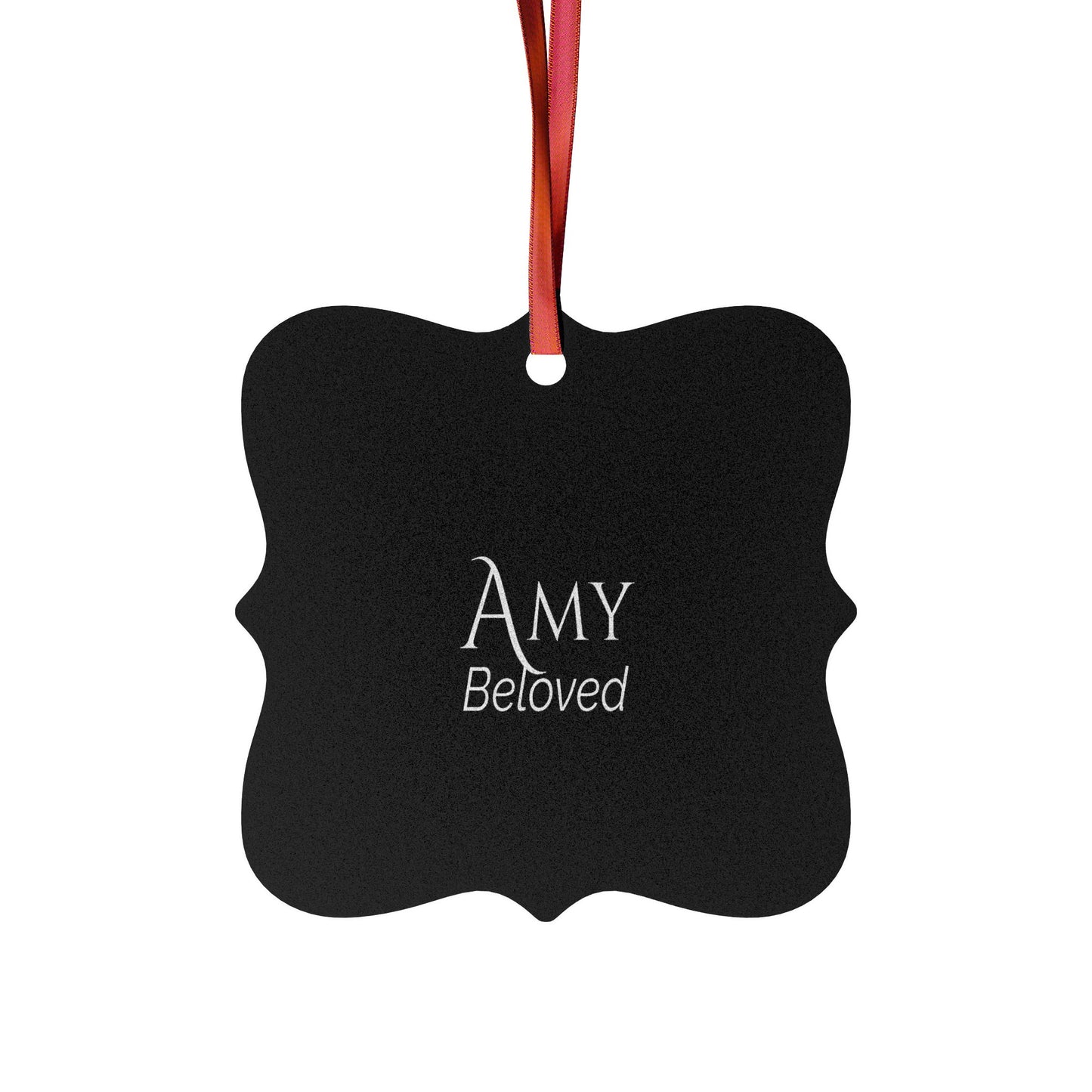 Amy - Elegant Custom Name Meaning Ornament