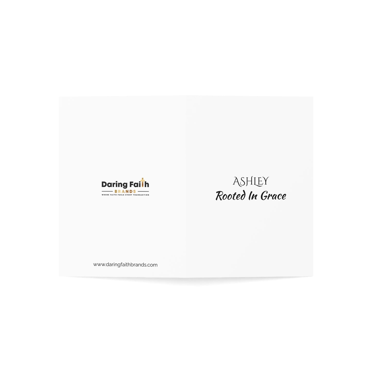Ashley - Personalized Name Meaning Card with Poem