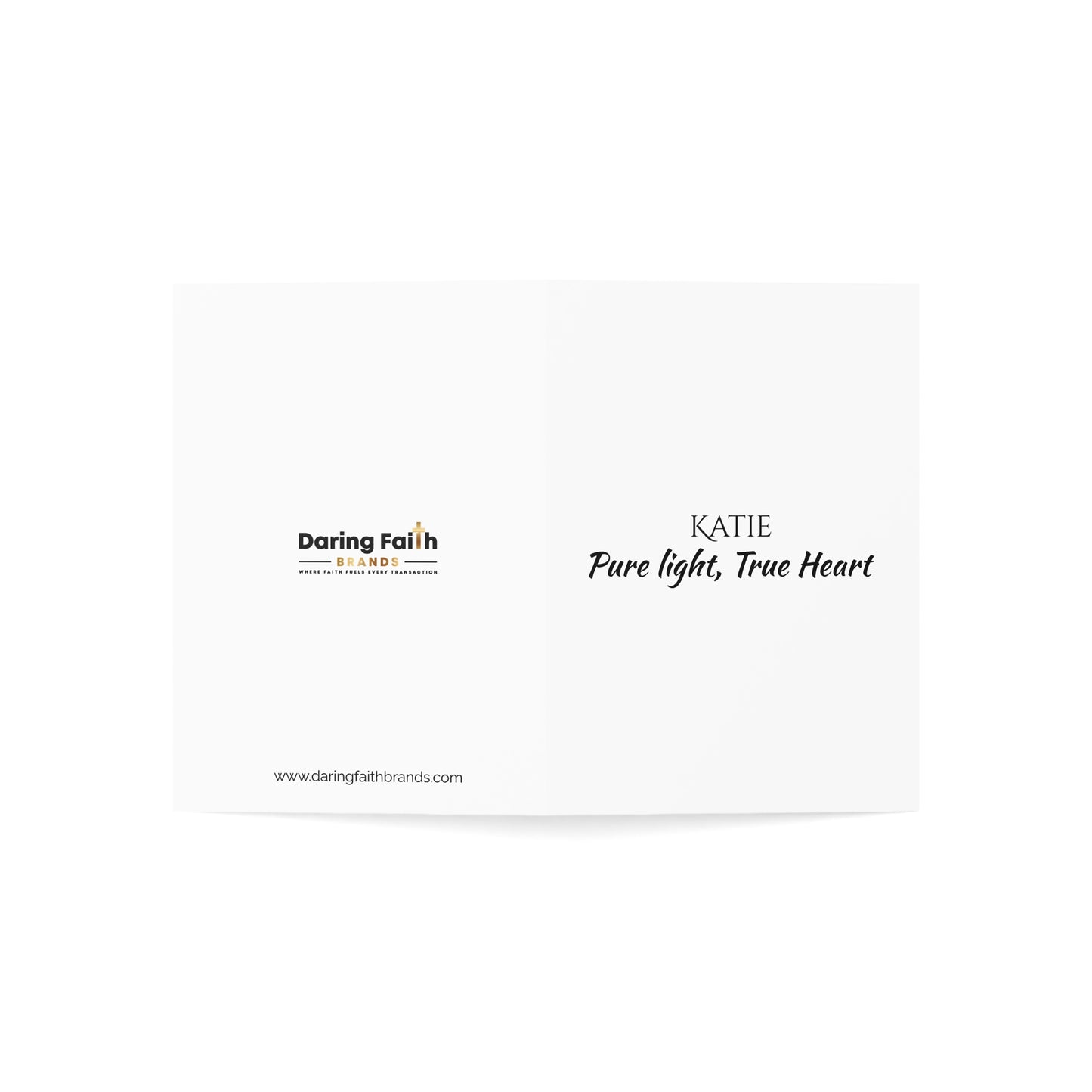 Katie - Personalized Name Meaning Card with Poem