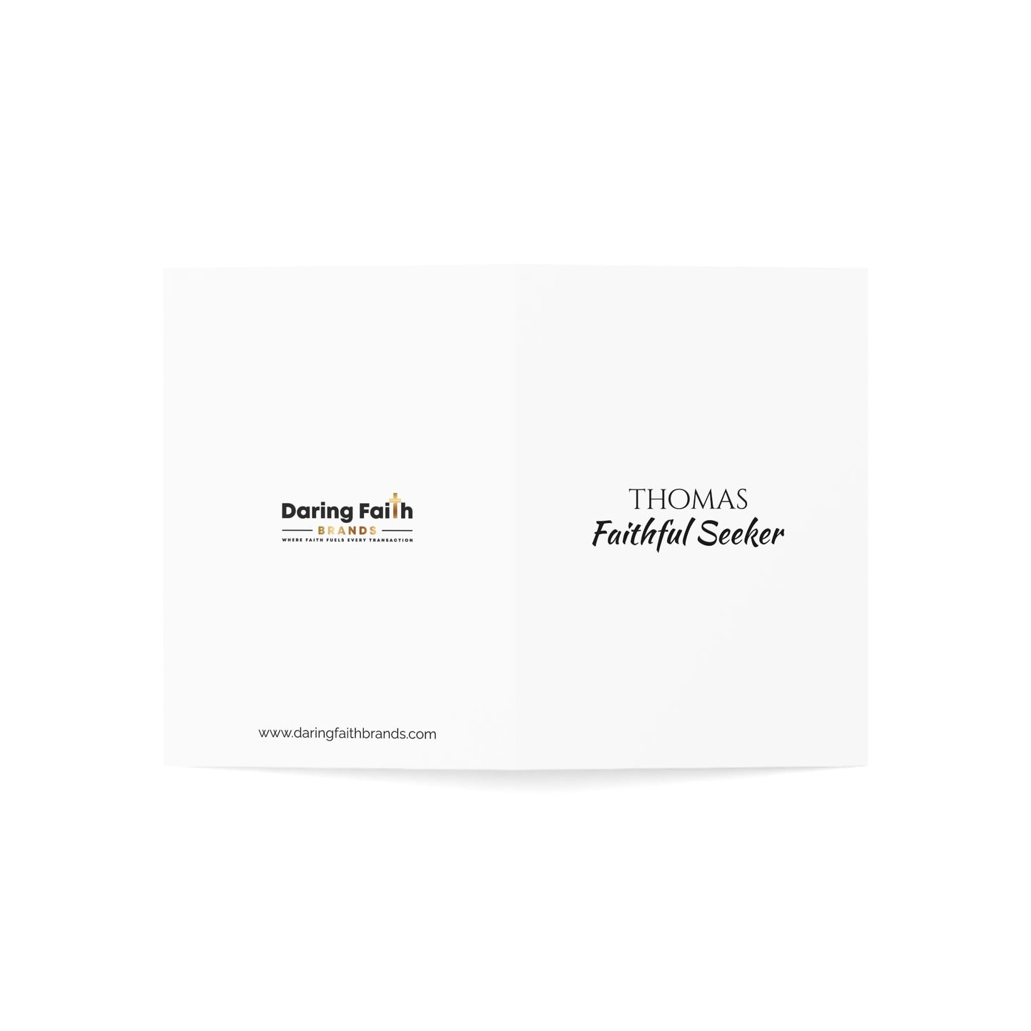 Thomas - Personalized Name Meaning Card with Poem