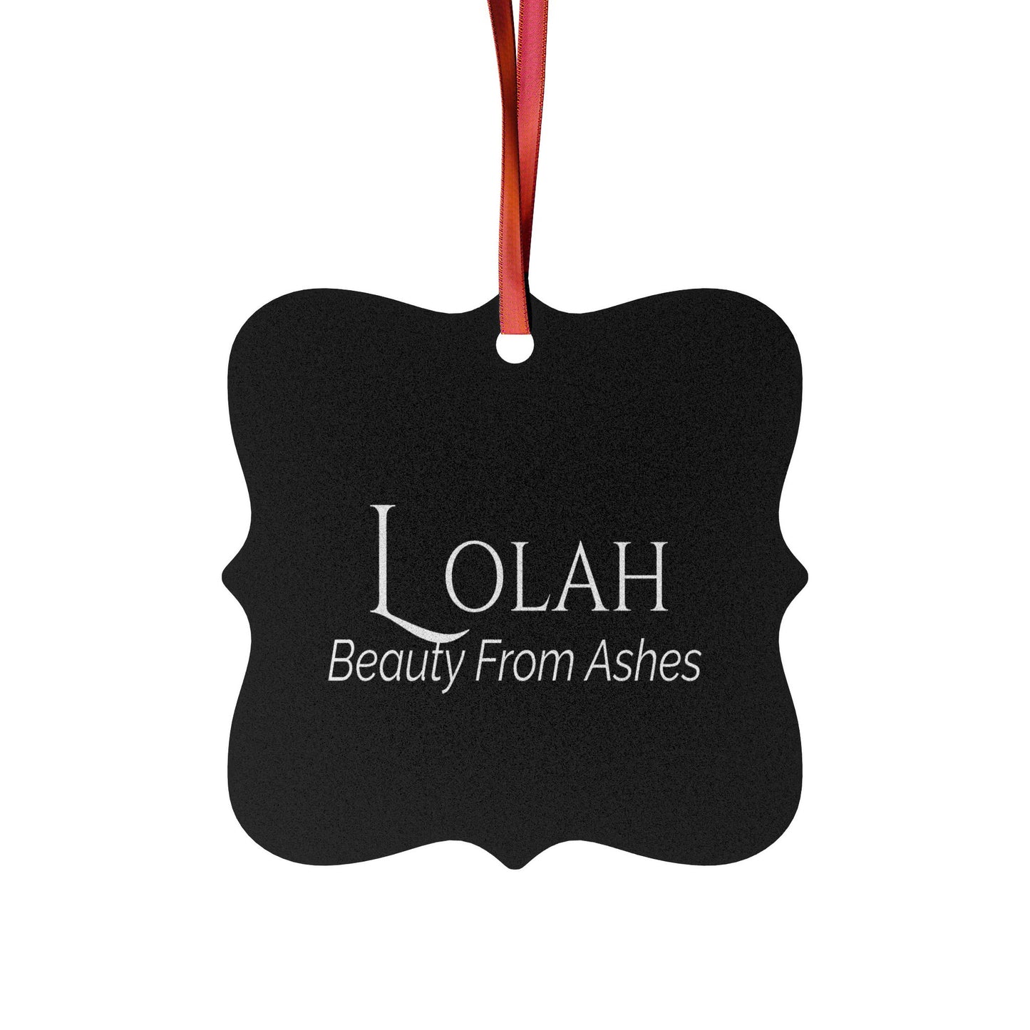 Lolah - Elegant Custom Name Meaning Ornament