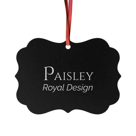 Paisley - Elegant Custom Name Meaning Ornament